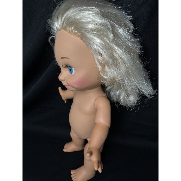 Galoob 1990 Baby Face Doll So Sweet Sandi Blonde Hair Doll 13” VTG - Picture 4 of 9